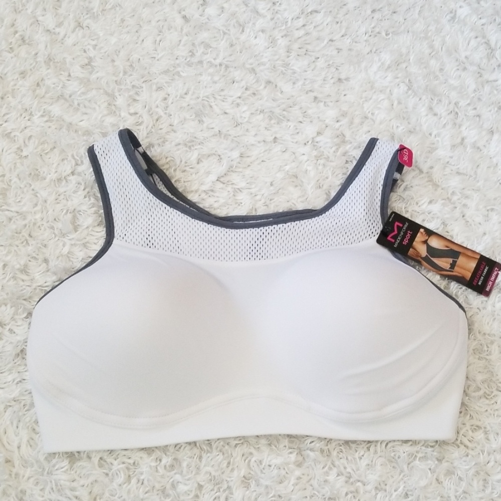 NWT High Impact Wirefree Sports Bra - Picture 3 of 8